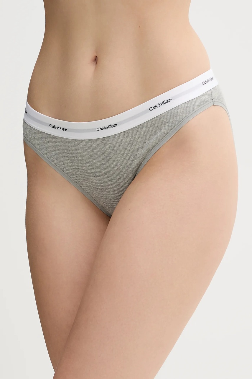 

Бикини Calvin Klein Underwear в сиво LV00QD5358, Сив