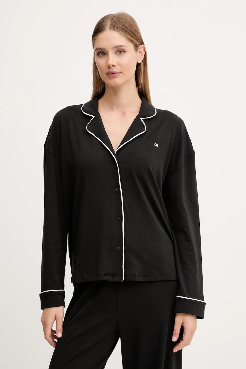 Пижама Tommy Hilfiger цвет чёрный UW0UW06142 Пижама Tommy Hilfiger цвет чёрный UW0UW06142