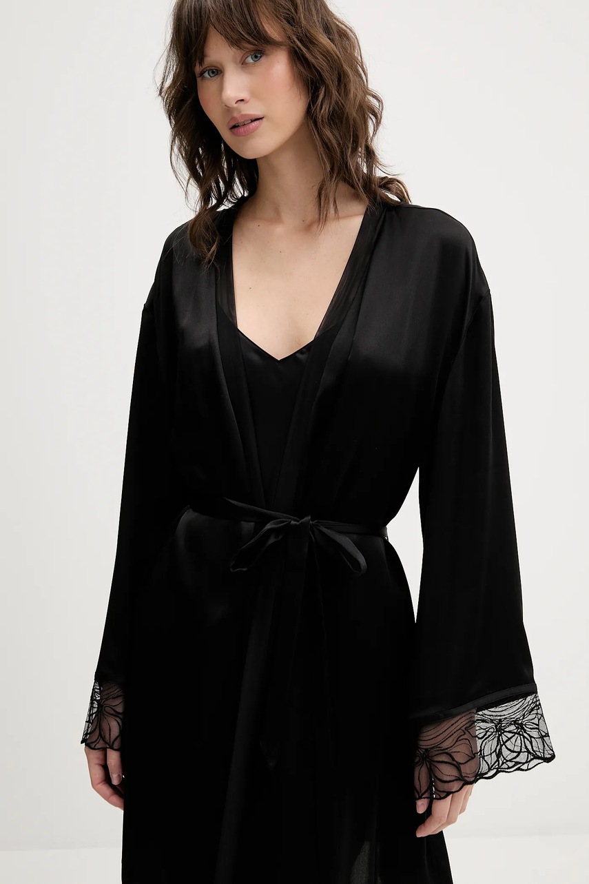 Hedvábný župan Calvin Klein Underwear