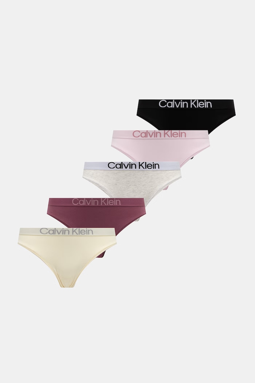 Calvin Klein Underwear nohavičky dámske 5-pak