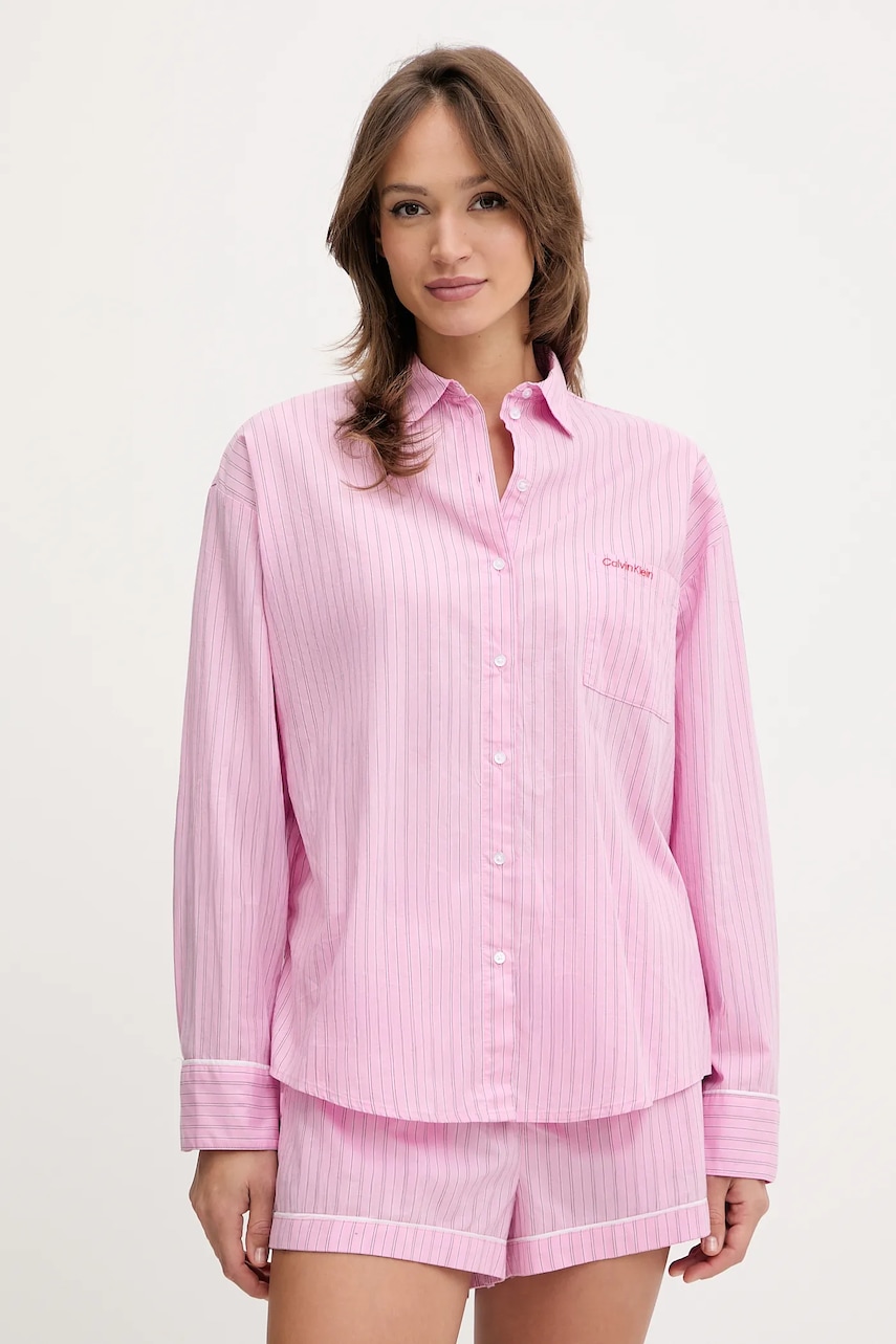 Levně Bavlněné pyžamo Calvin Klein Underwear