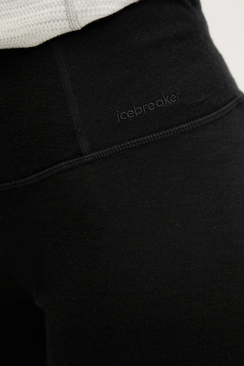 Ισοθερμικό κολάν Icebreaker Merino 200 Oasis χρώμα: μαύρο, IB0A57BB0011 φωτογραφία