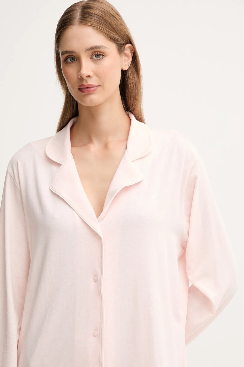 Ночная рубашка Tommy Hilfiger цвет розовый UW0UW06172