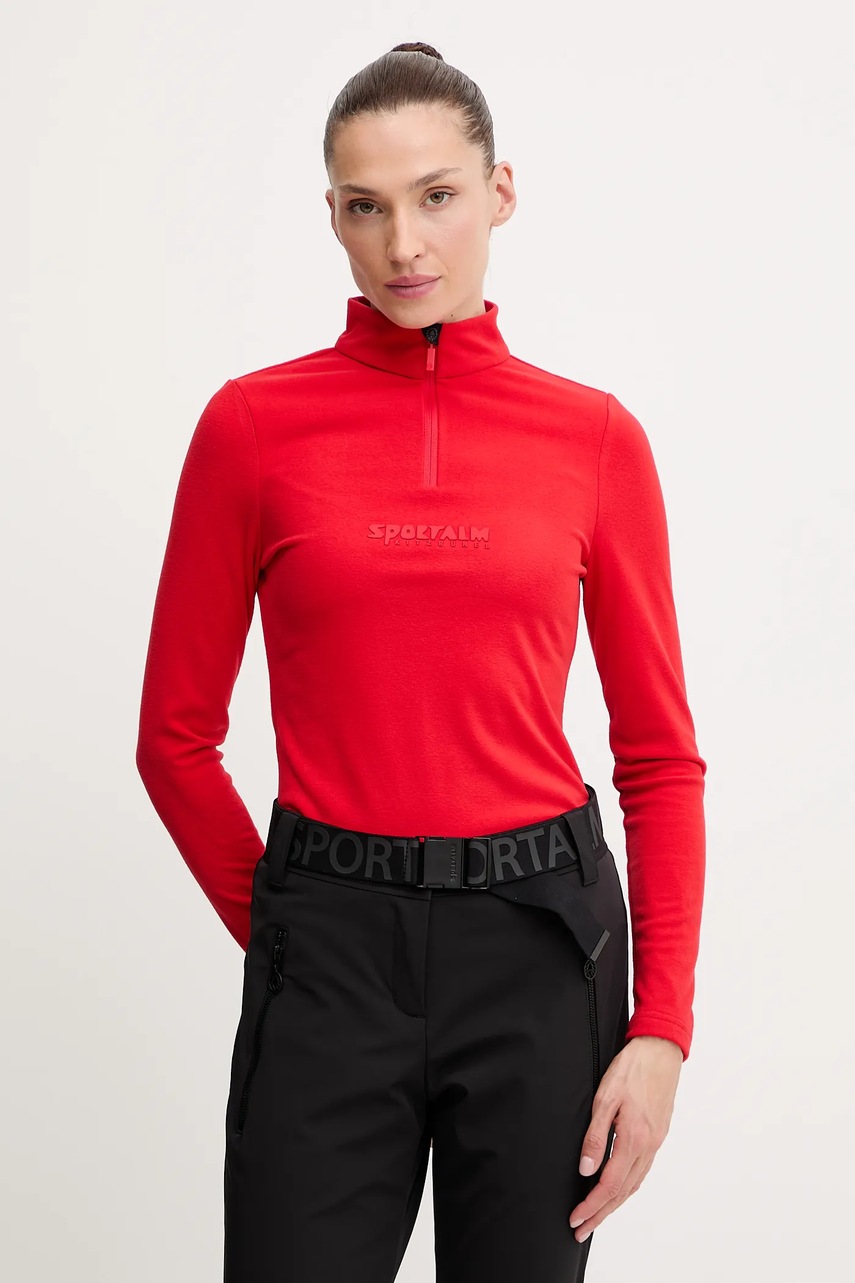 Sportalm longsleeve funcțional Cologne culoarea roșu, 300030