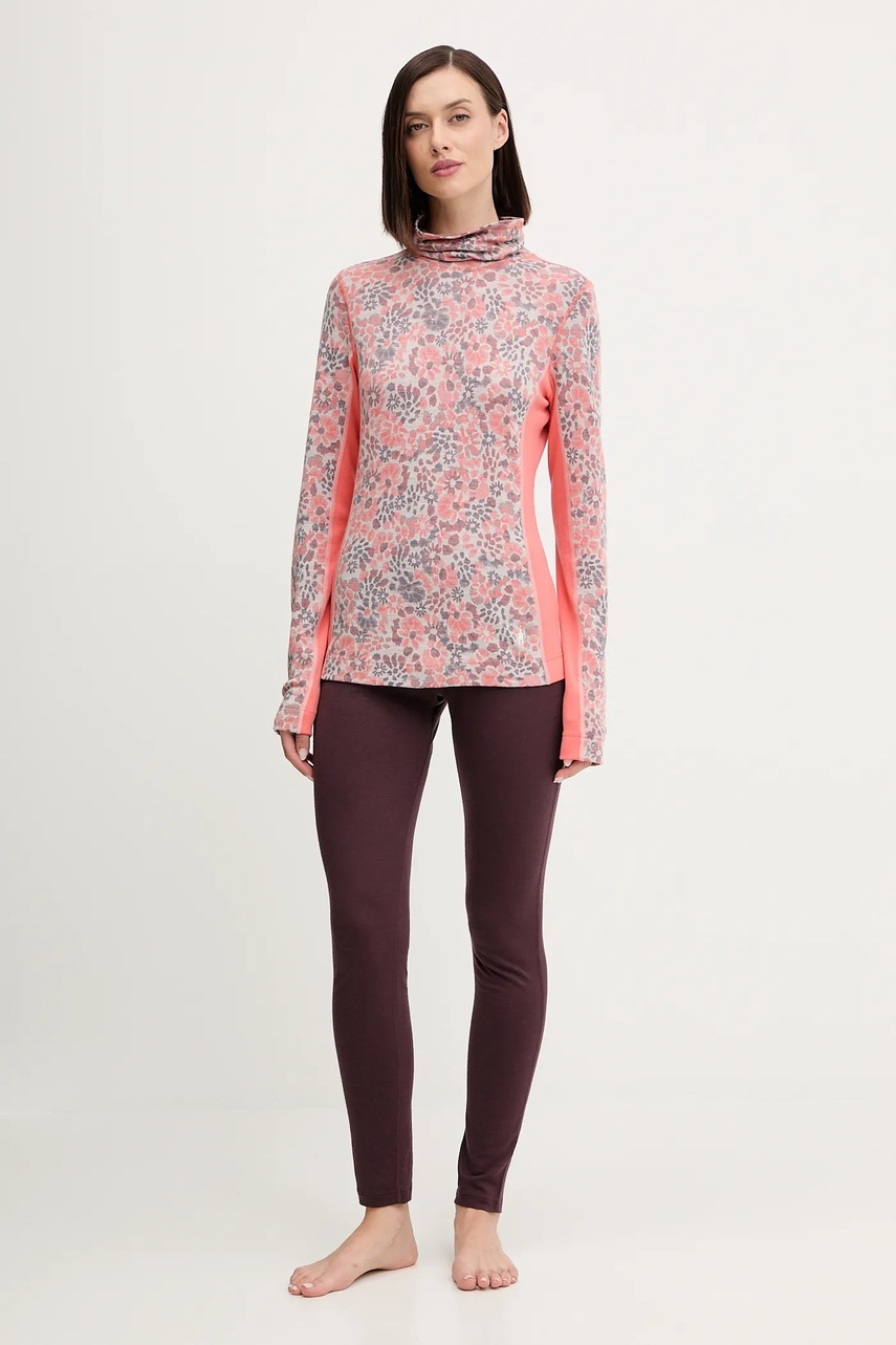 Функциональный шерстяной лонгслив Smartwool цвет оранжевый SW002984