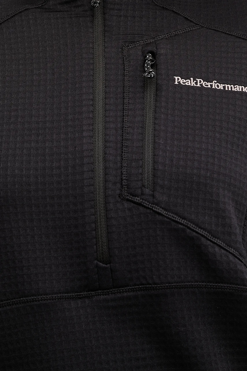 Αθλητικό μακρυμάνικο Peak Performance Trail χρώμα: μαύρο, G79811 φωτογραφία