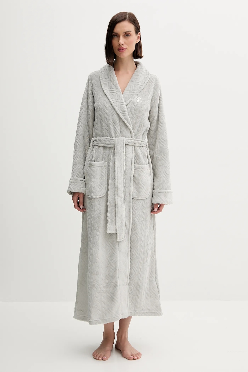 

Халат Lauren Ralph Lauren в сиво ILN52455, Сив