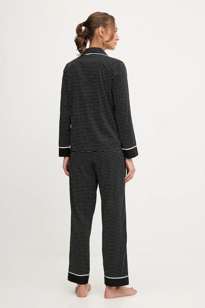 Пижама Lauren Ralph Lauren цвет чёрный ILN92439 Пижама Lauren Ralph Lauren цвет чёрный ILN92439