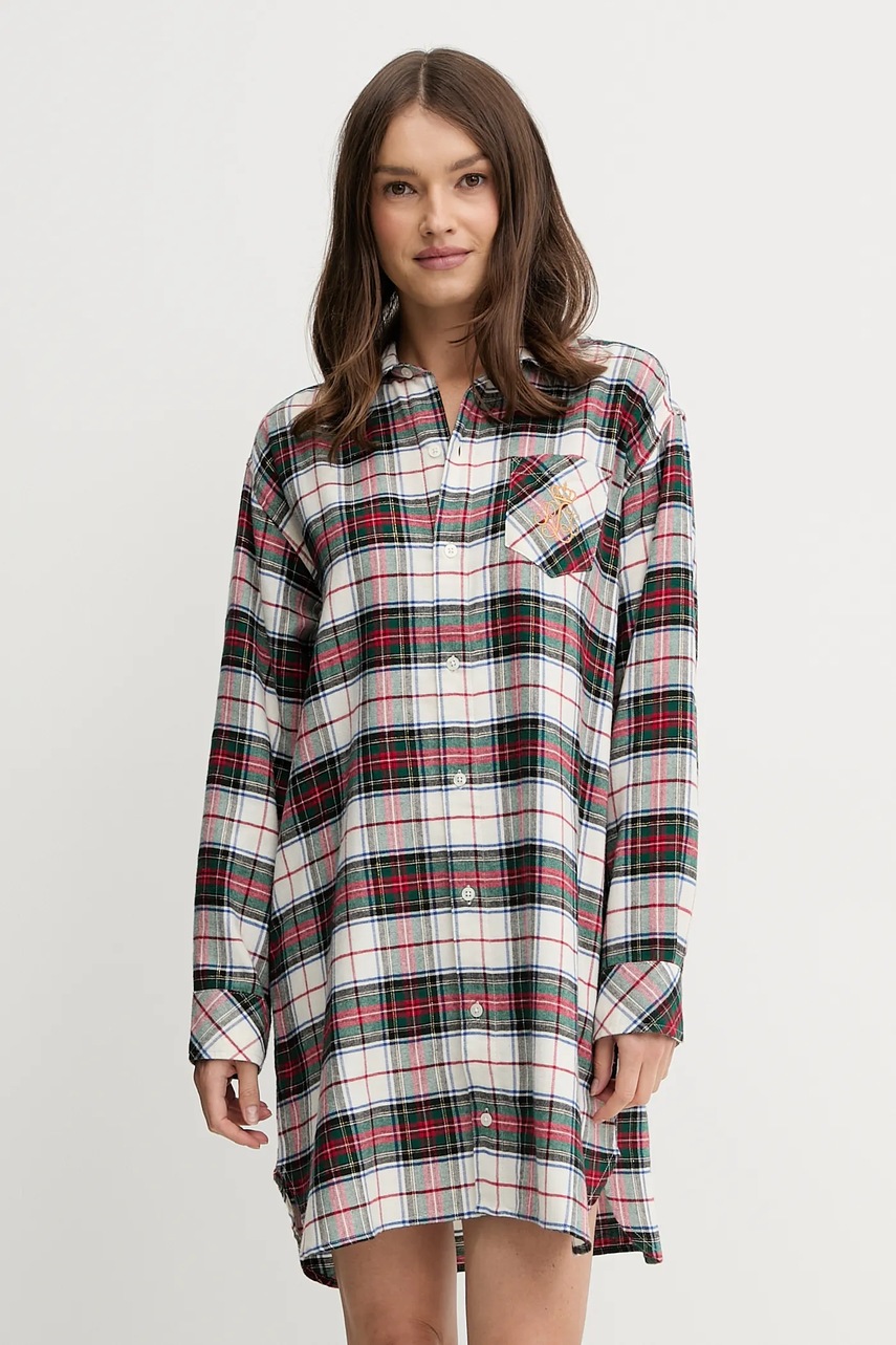 

Нощница Lauren Ralph Lauren дамска в бежово ILN32457, Бежов