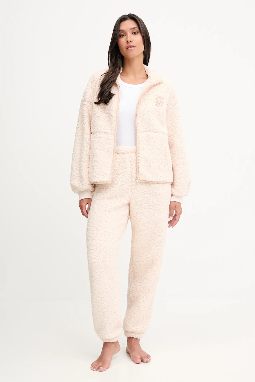 Dkny pijama culoarea bej, YI10065