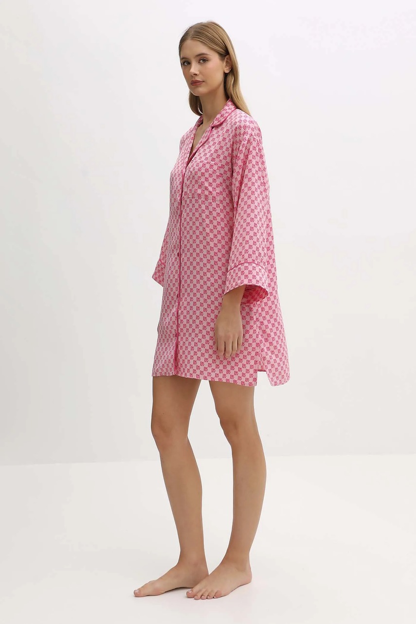 Ночная рубашка Dkny цвет розовый YI30061