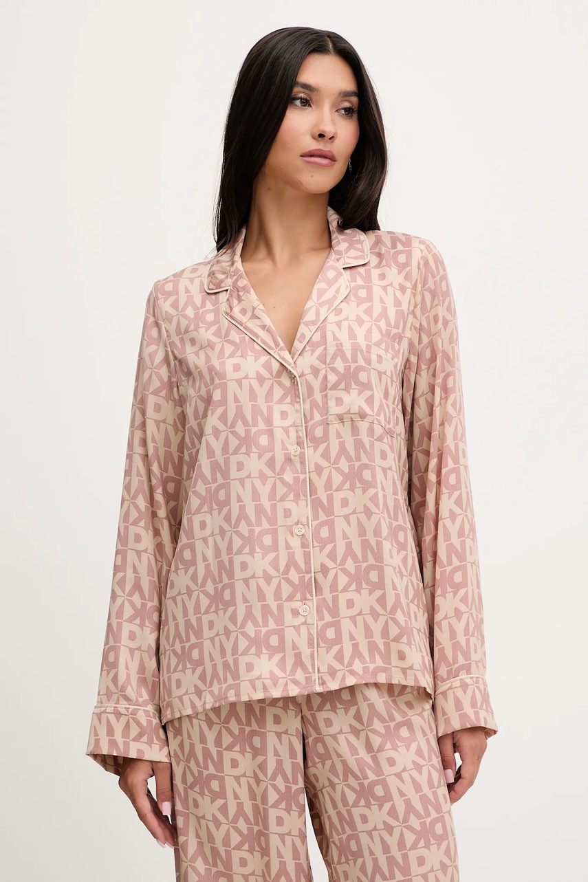 Пижама Dkny цвет бежевый YI80061