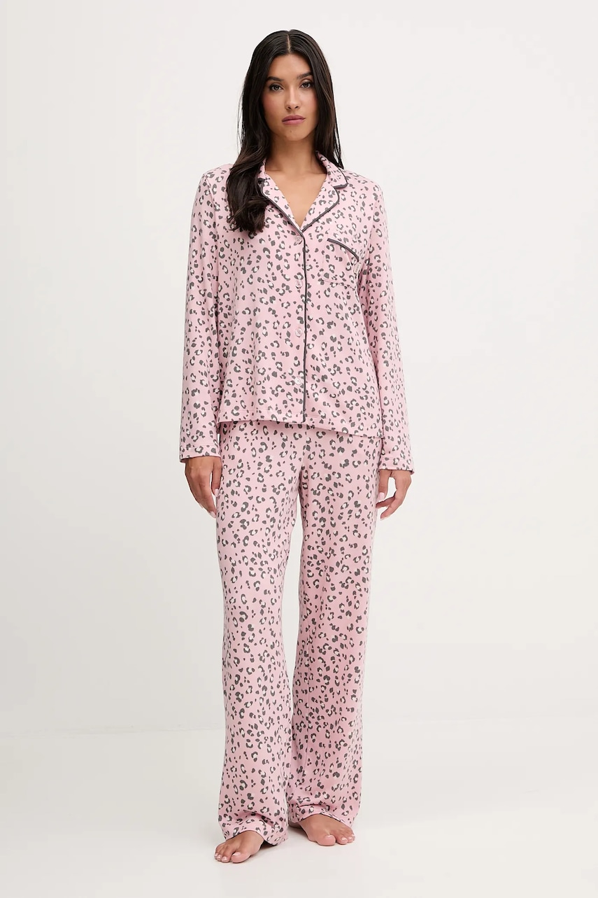 Dkny pijama culoarea roz, YI80063
