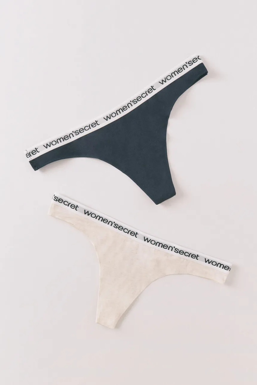 women\'secret tanga culoarea bleumarin, 4632049