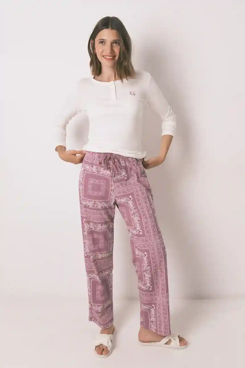women'secret pijama culoarea alb, 3592418