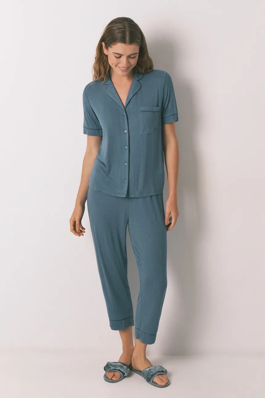 women\'secret pijama culoarea verde, 3592437