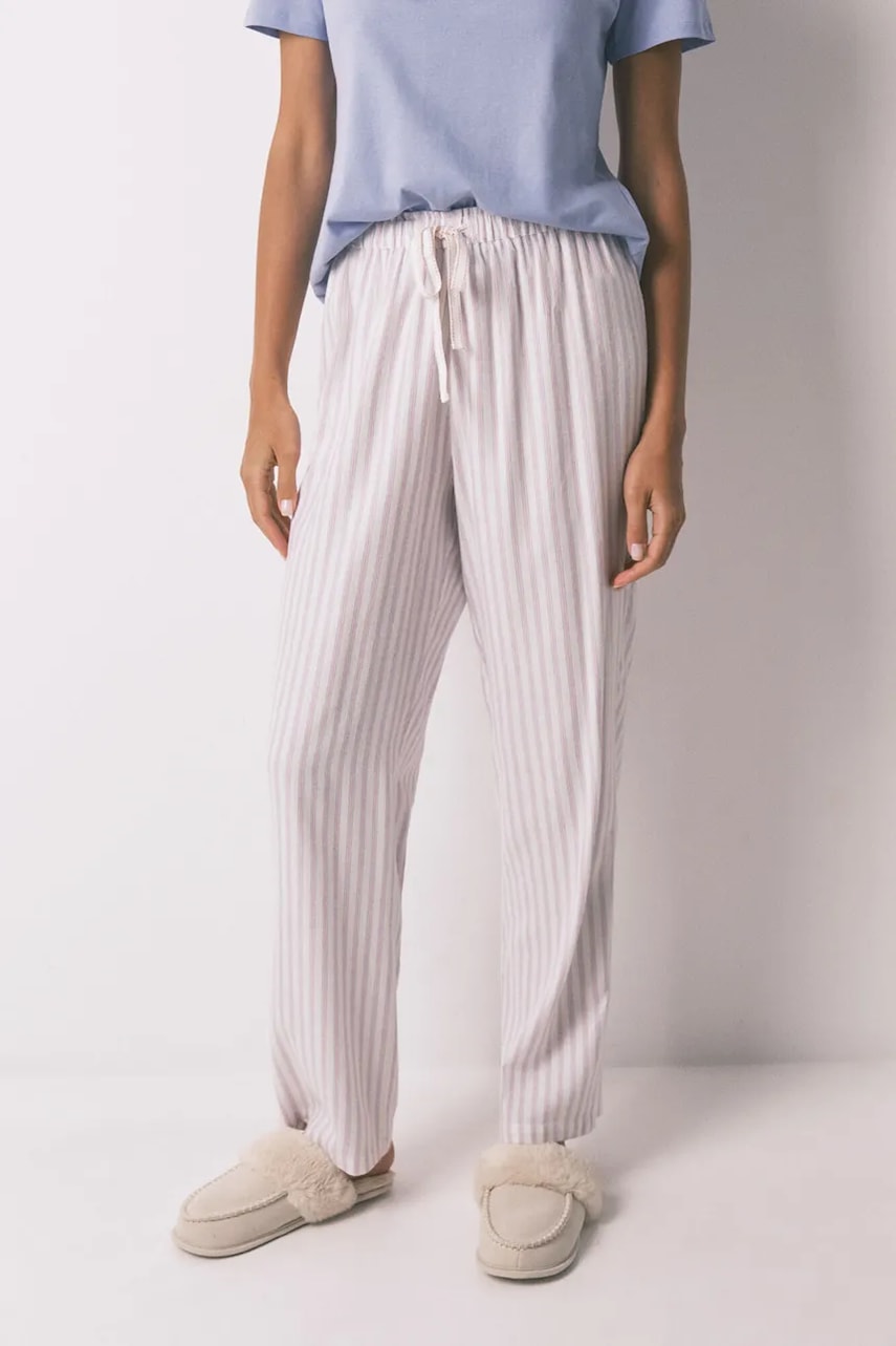 women'secret pantaloni de pijama culoarea violet, 3702252