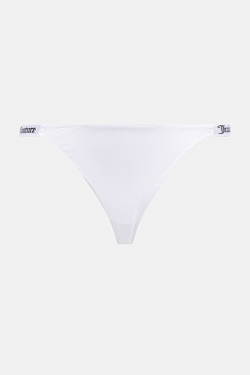 Juicy Couture tangá dámske s bavlnou 3 PK DEMI THNG 3-pak