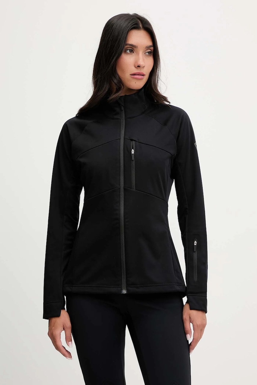 Rossignol hanorac GENETYS culoarea negru, uni, RLNWJ17