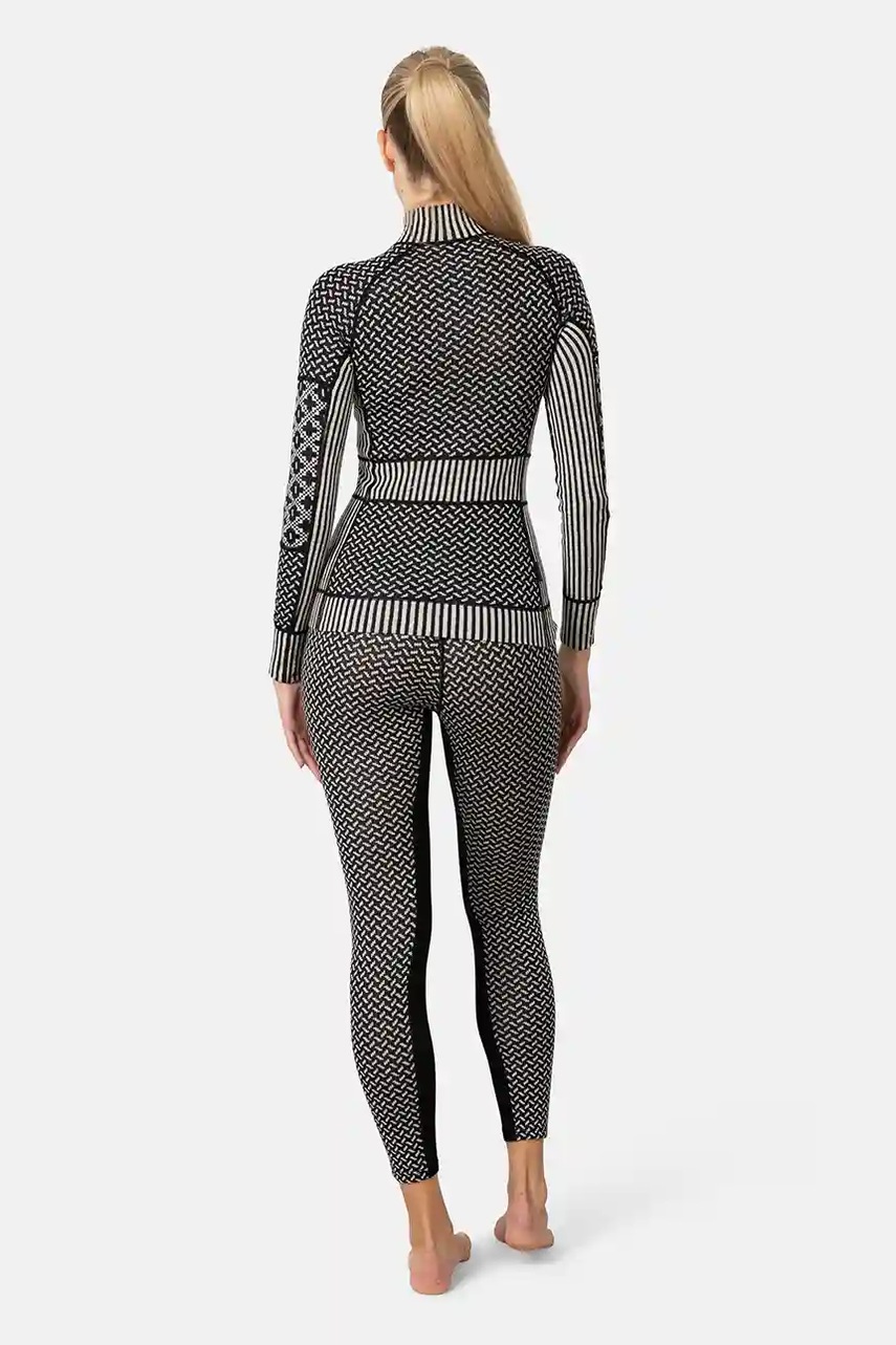 Ισοθερμικό μακρυμάνικο Kari Traa SMEKKER χρώμα: μαύρο, 622681 φωτογραφία