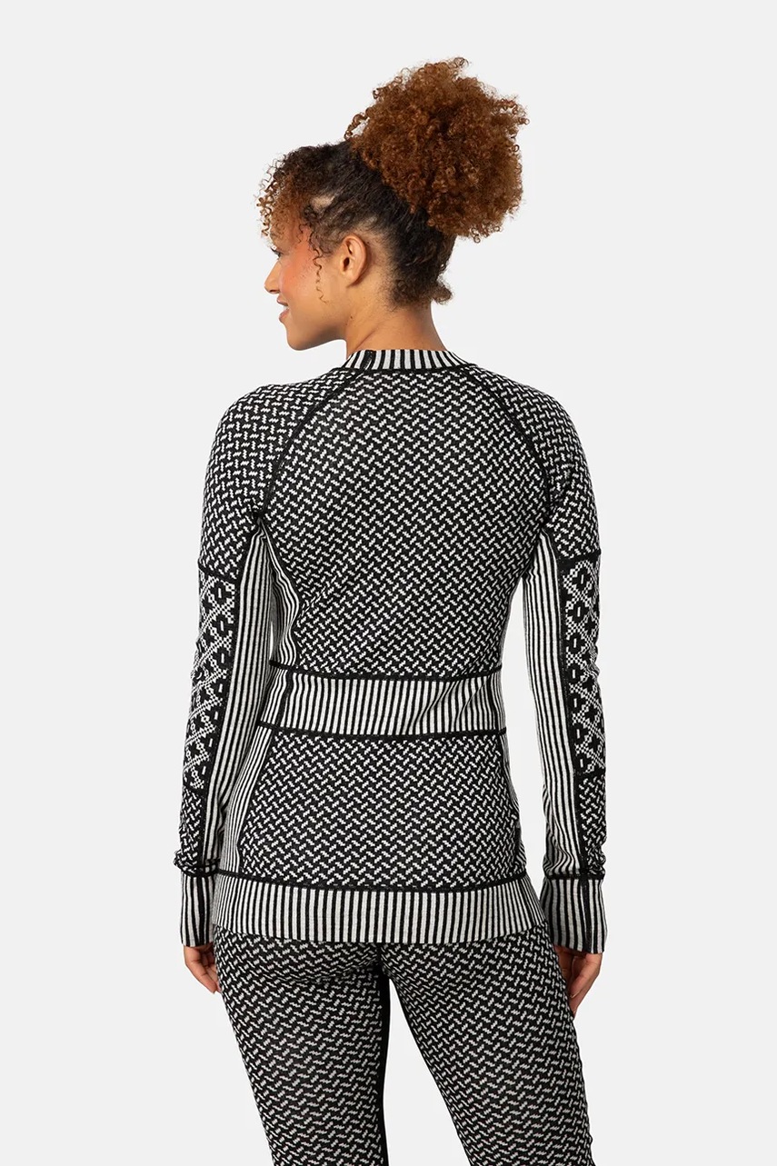 Ισοθερμικό μακρυμάνικο Kari Traa SMEKKER χρώμα: μαύρο, 622682 φωτογραφία