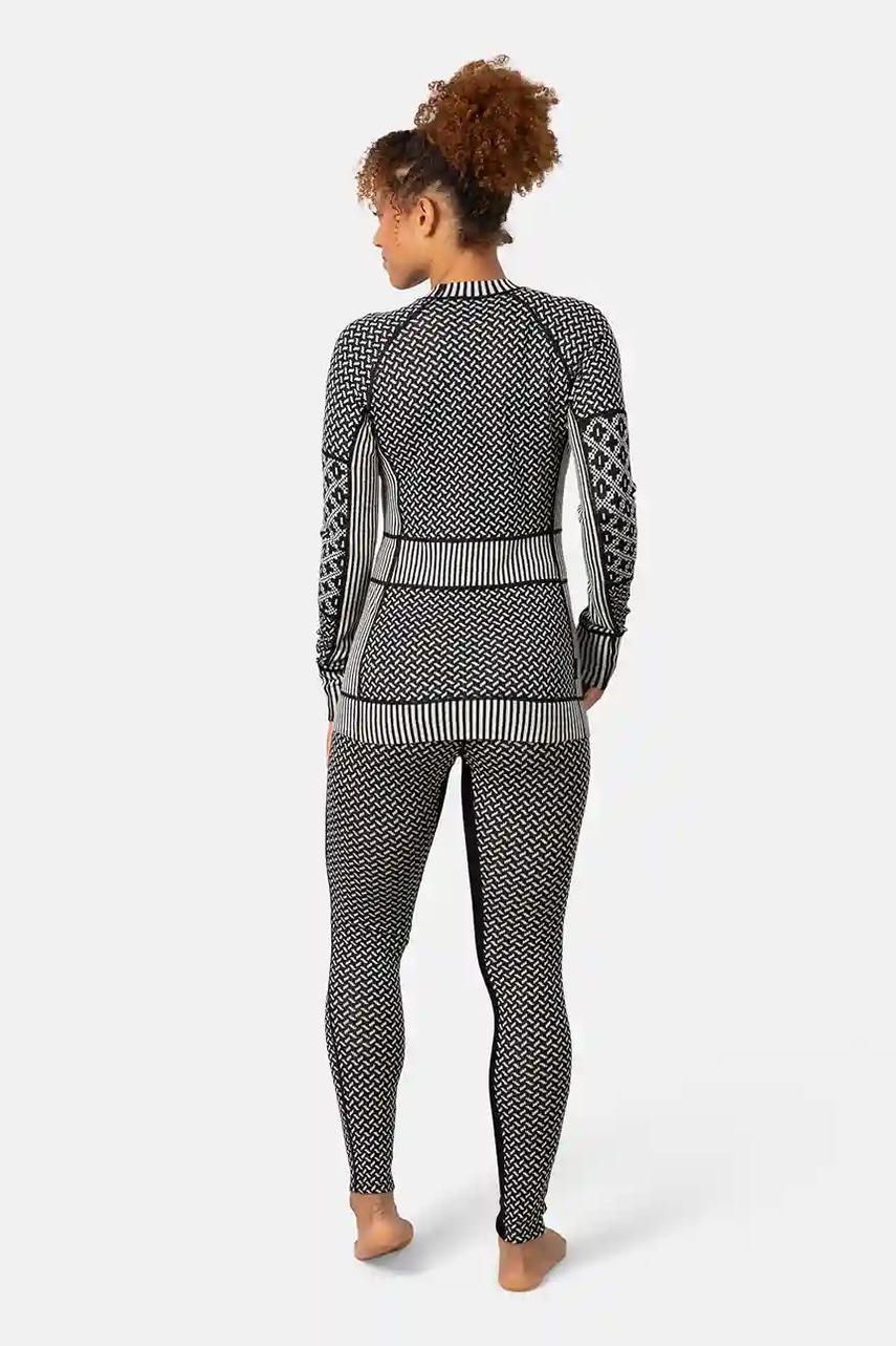 Ισοθερμικό μακρυμάνικο Kari Traa SMEKKER χρώμα: μαύρο, 622682 φωτογραφία