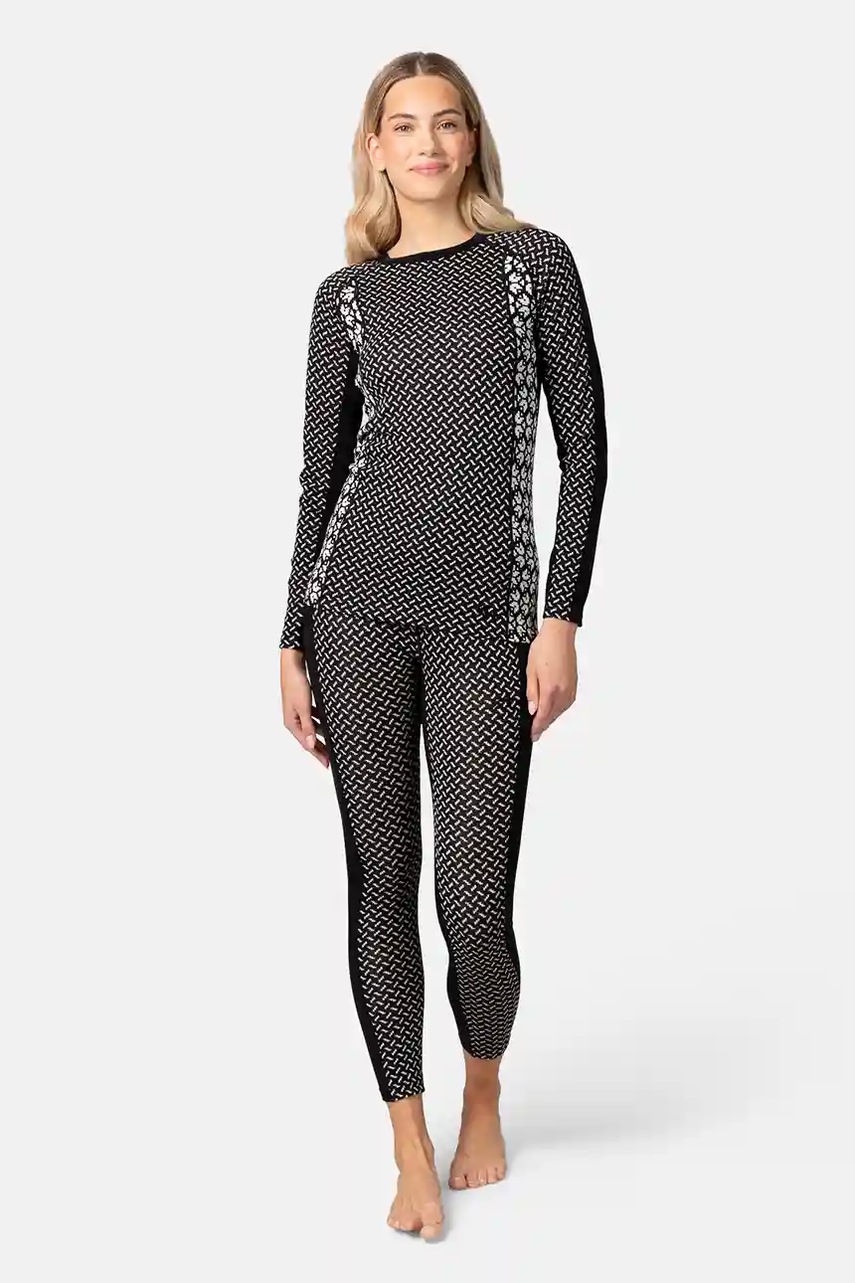 Ισοθερμικό κολάν Kari Traa LEKKER χρώμα: μαύρο, 623589 φωτογραφία