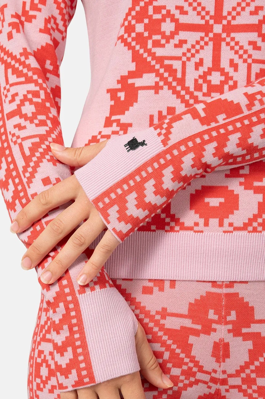 Ισοθερμικό κολάν Kari Traa SAGA χρώμα: ροζ, 623832 φωτογραφία