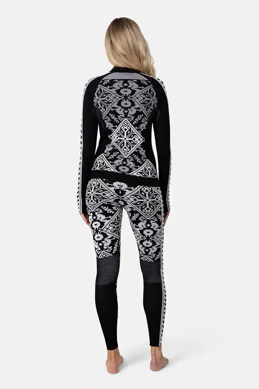 Ισοθερμικό κολάν Kari Traa SAGA χρώμα: μαύρο, 623832 φωτογραφία