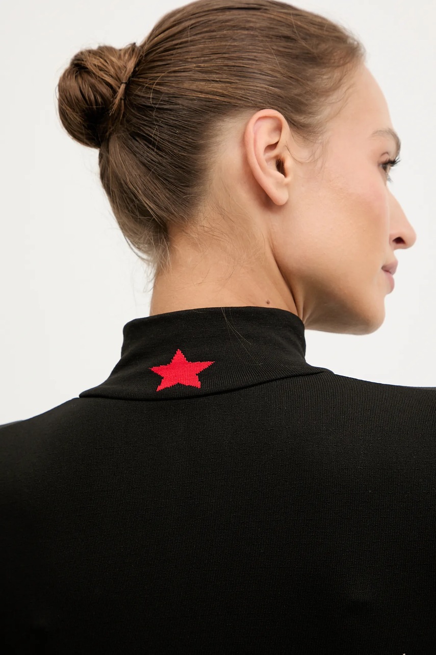 Ισοθερμικό φούτερ Newland LADY T-NECK χρώμα: μαύρο, N46787.157 φωτογραφία