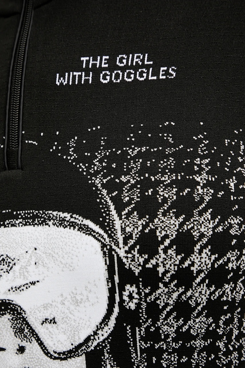 Ισοθερμικό φούτερ Newland LADY T-NECK χρώμα: μαύρο, N46787.157 φωτογραφία