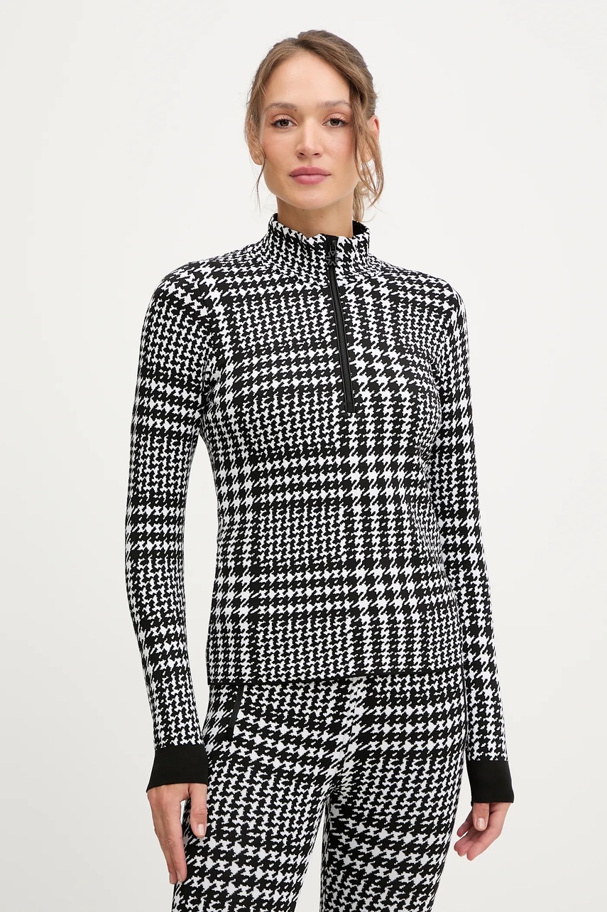 Levně Funkční triko s dlouhým rukávem Newland LADY T-NECK černá barva, N46777.108