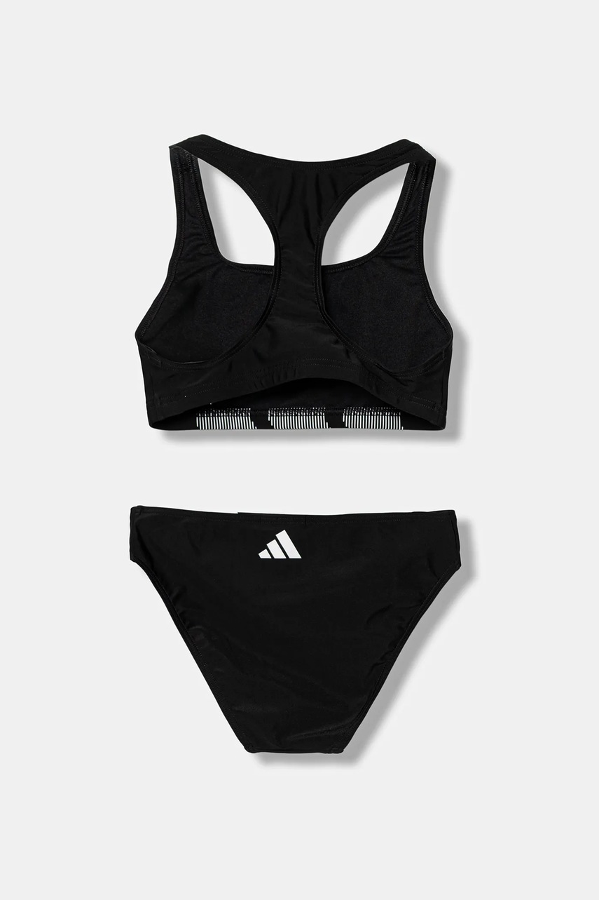 Детский раздельный купальник adidas Performance цвет чёрный JM8173