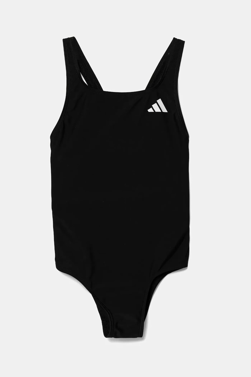 adidas Performance costum de baie dintr-o bucată pentru copii culoarea negru, JM8223