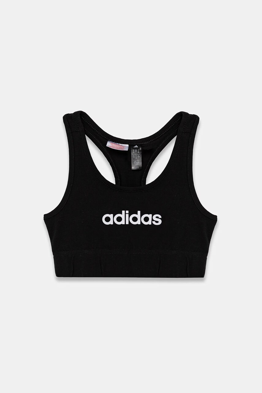 adidas sutien sport fete culoarea negru, JX3923