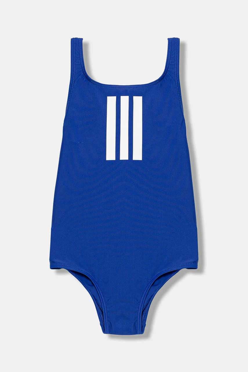 Levně Jednodílné dětské plavky adidas Performance tmavomodrá barva, JX5644