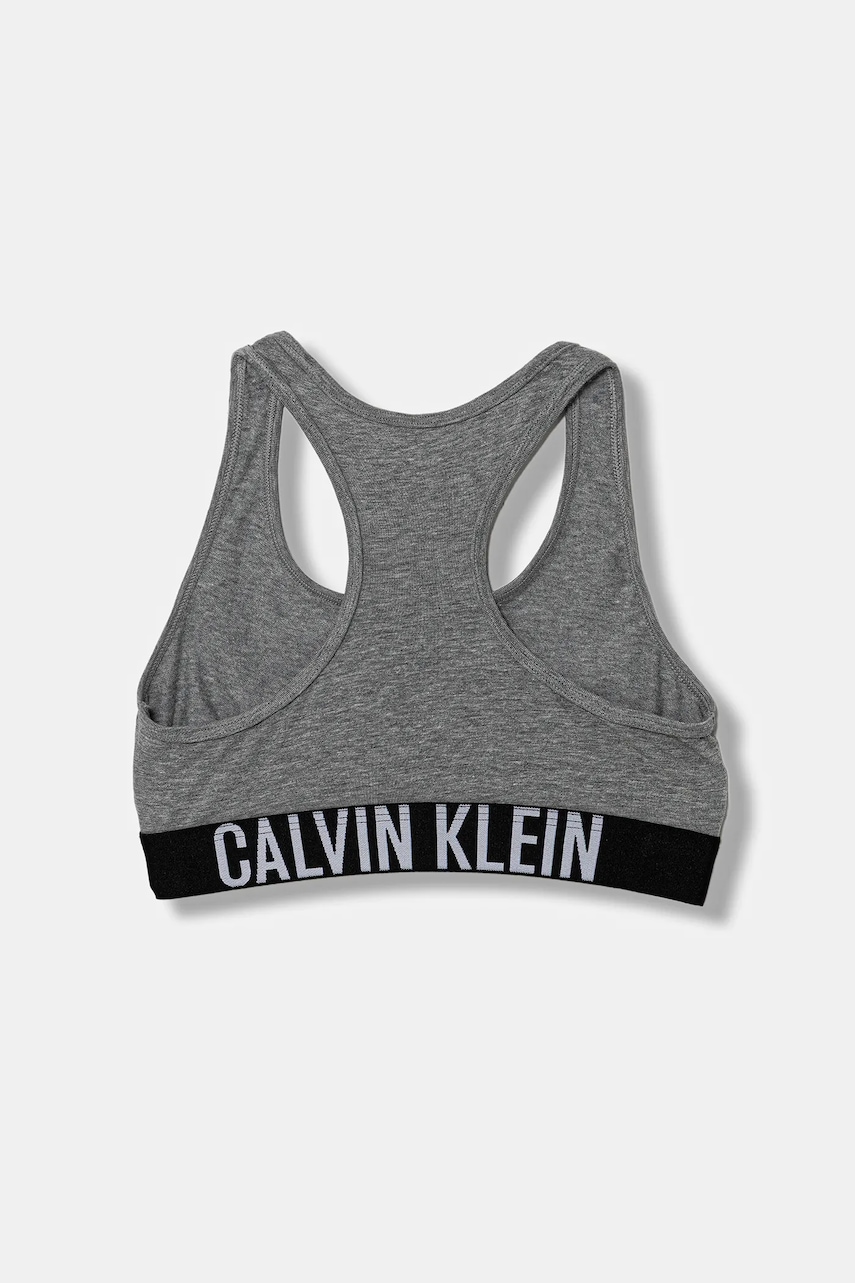 Детский спортивный бюстгальтер Calvin Klein Underwear 2 шт цвет серый G80G800744 Детский спортивный бюстгальтер Calvin Klein Underwear 2 шт цвет серый G80G800744