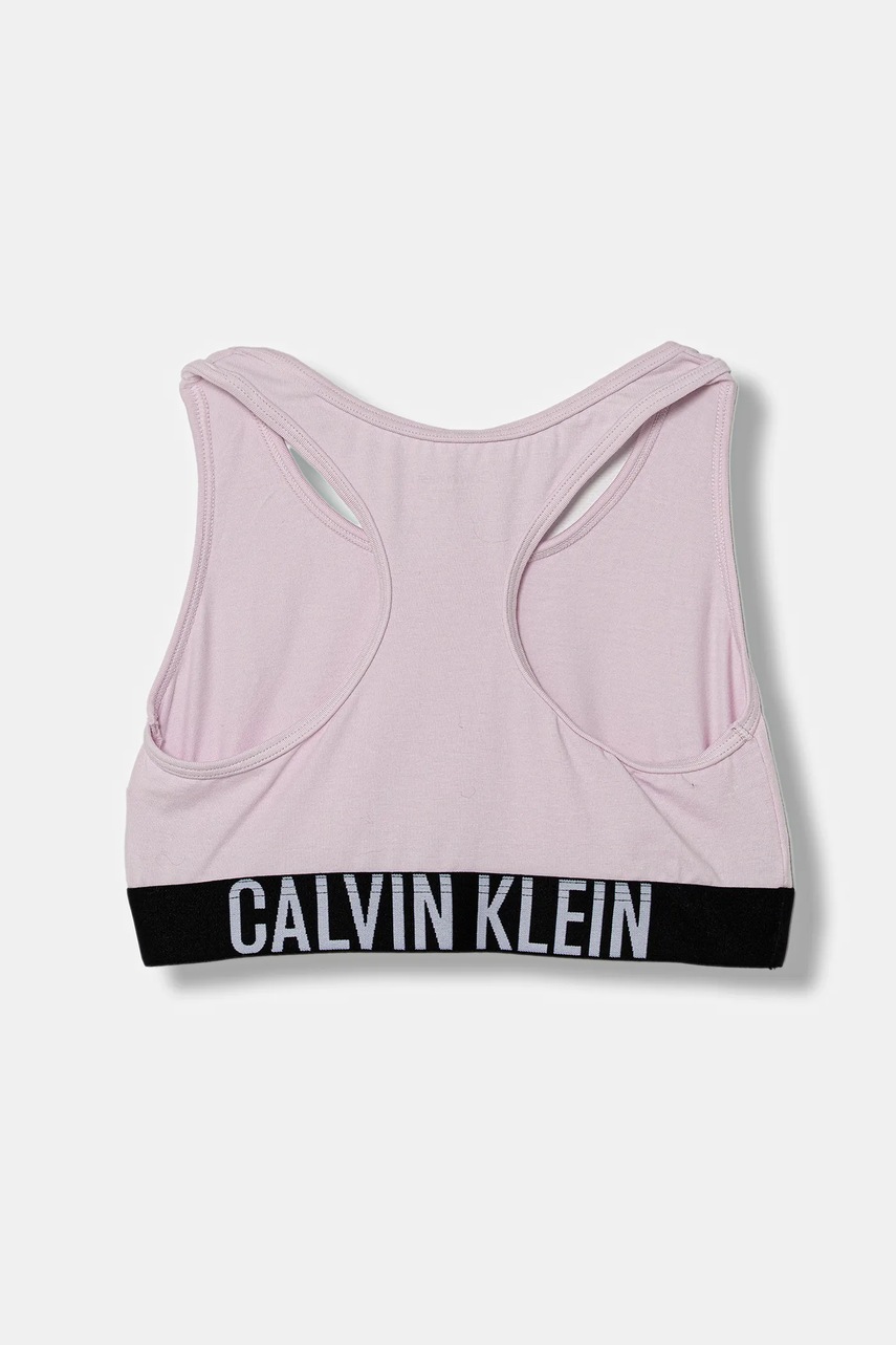 Детский спортивный бюстгальтер Calvin Klein Underwear 3 шт цвет серый G80G800745 Детский спортивный бюстгальтер Calvin Klein Underwear 3 шт цвет серый G80G800745