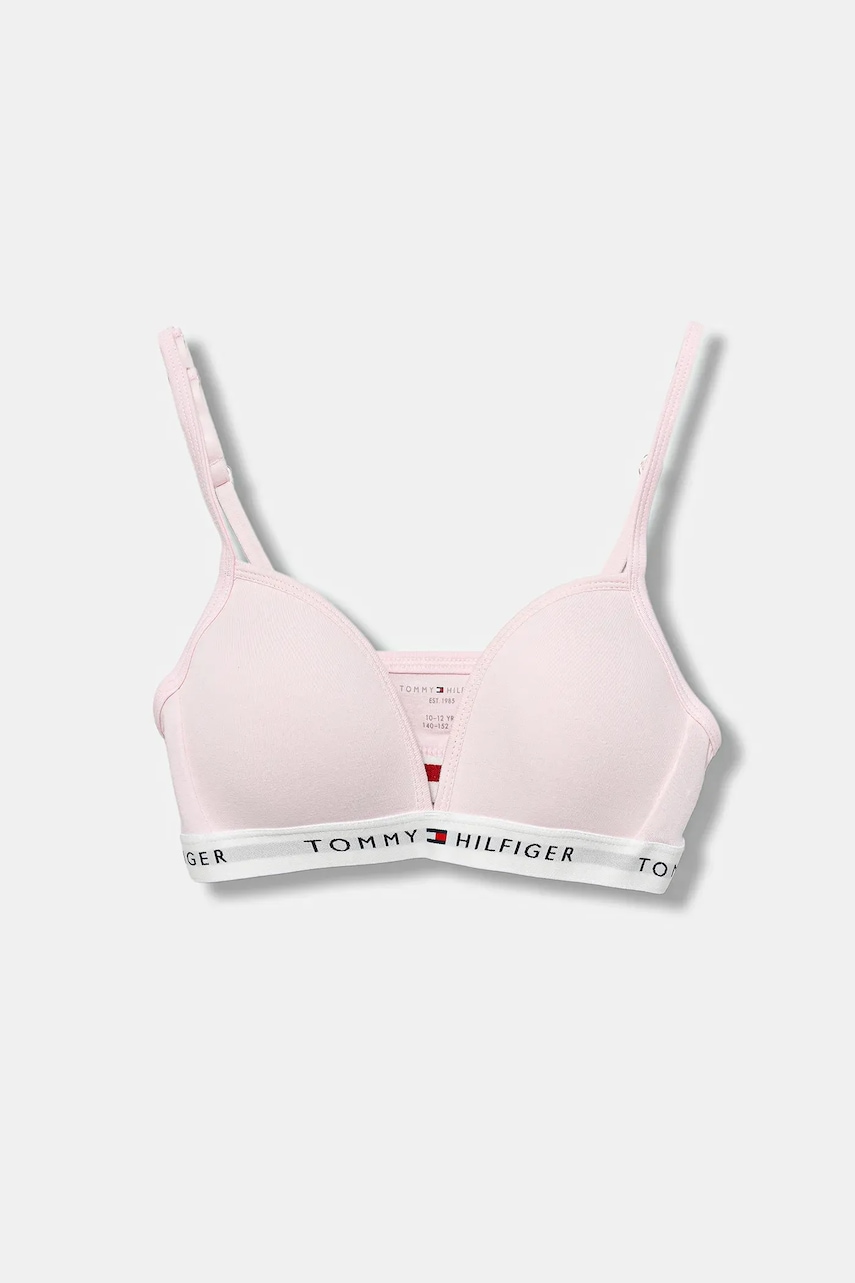 Levně Dětská podprsenka Tommy Hilfiger růžová barva, UG0UG00772