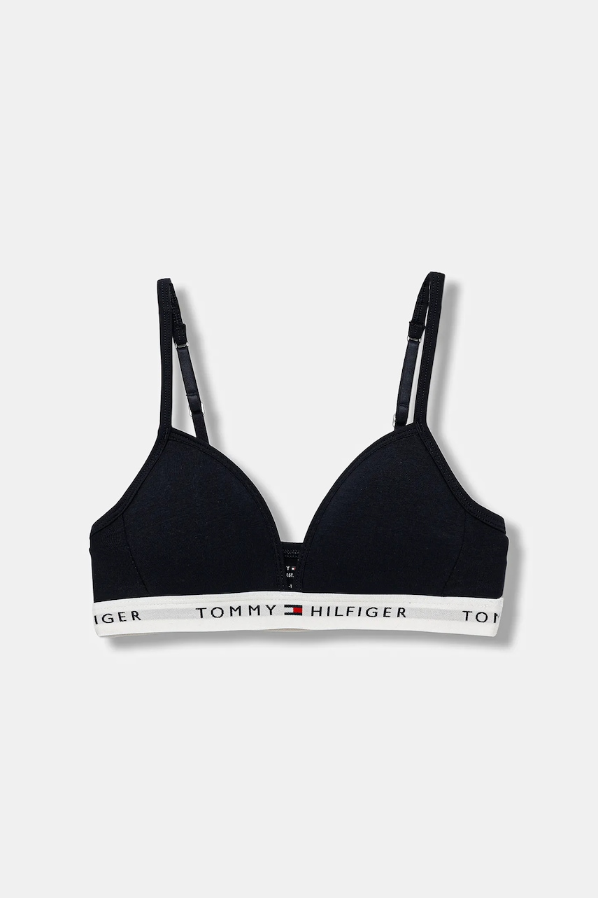 Levně Dětská podprsenka Tommy Hilfiger tmavomodrá barva, UG0UG00772