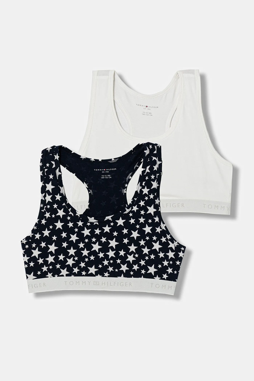 Levně Podprsenka Tommy Hilfiger 2-pack bílá barva, UG0UG00808