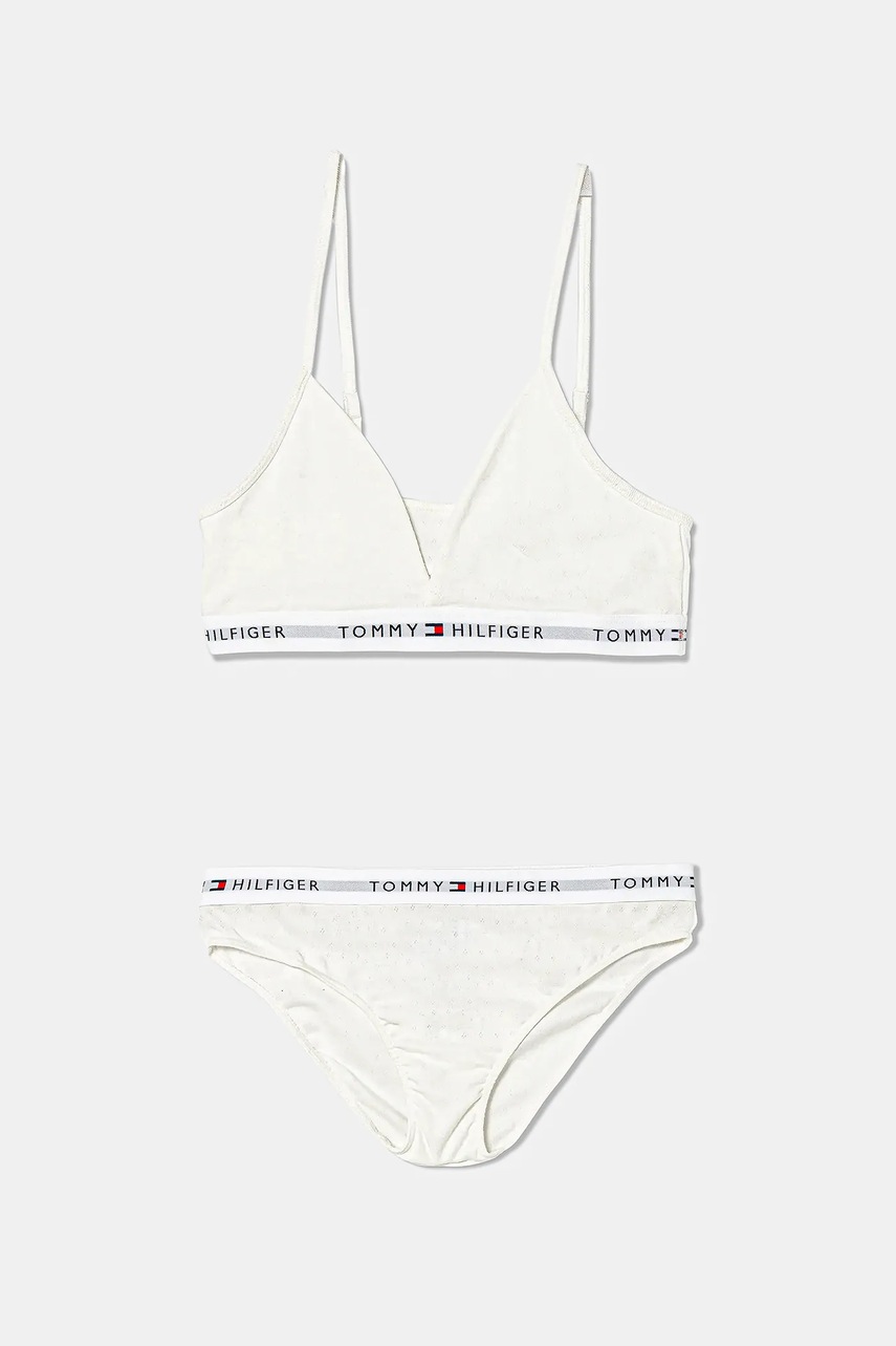 Levně Dětská sada spodního prádla Tommy Hilfiger 2-pack bílá barva, UG0UG00812