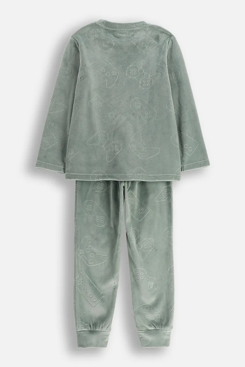 Детская пижама Coccodrillo цвет зелёный узор PYJAMAS в Полтаве Детская пижама Coccodrillo цвет зелёный узор PYJAMAS в Полтаве