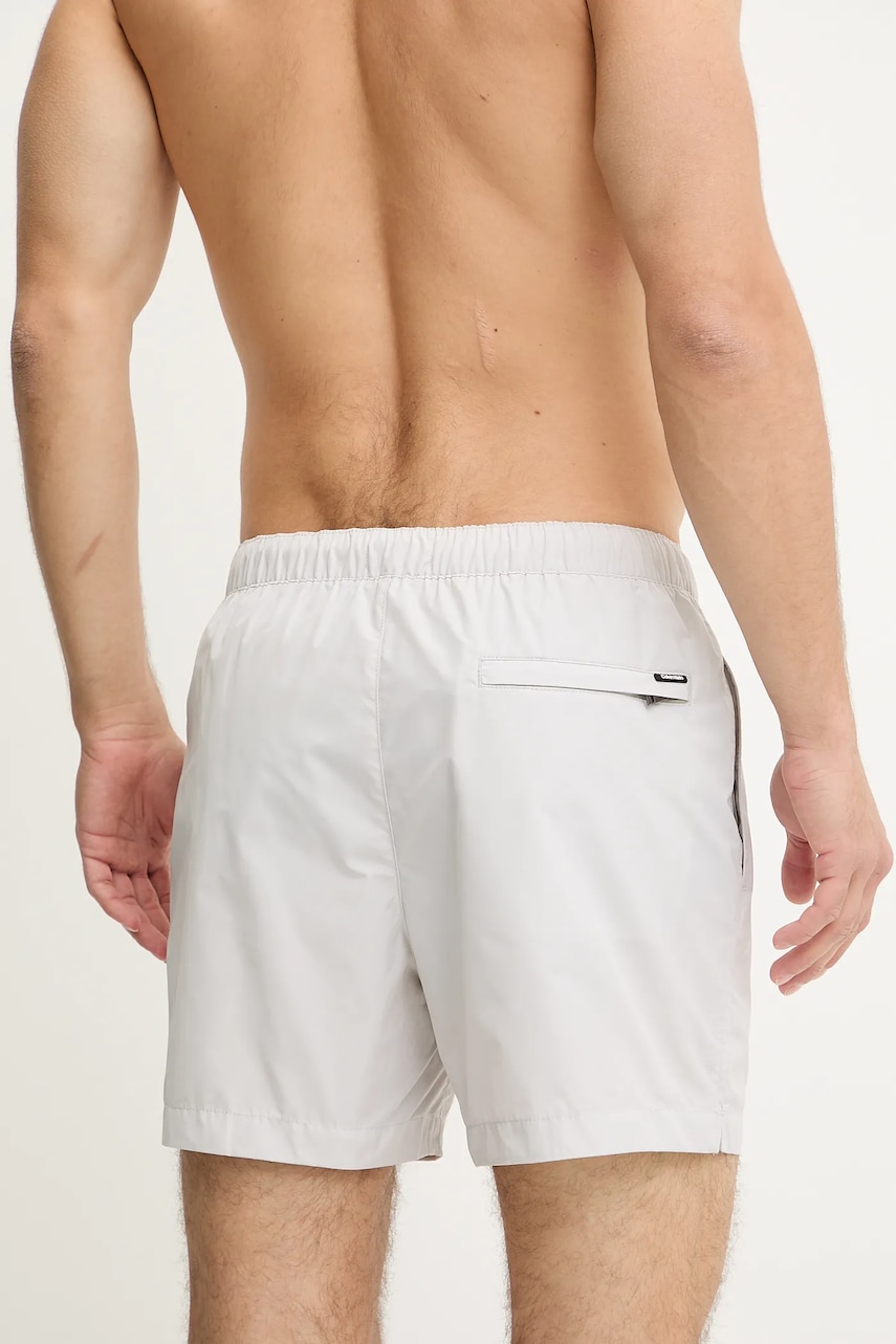 Купальные шорты Calvin Klein цвет серый LV00N61112 Купальные шорты Calvin Klein цвет серый LV00N61112