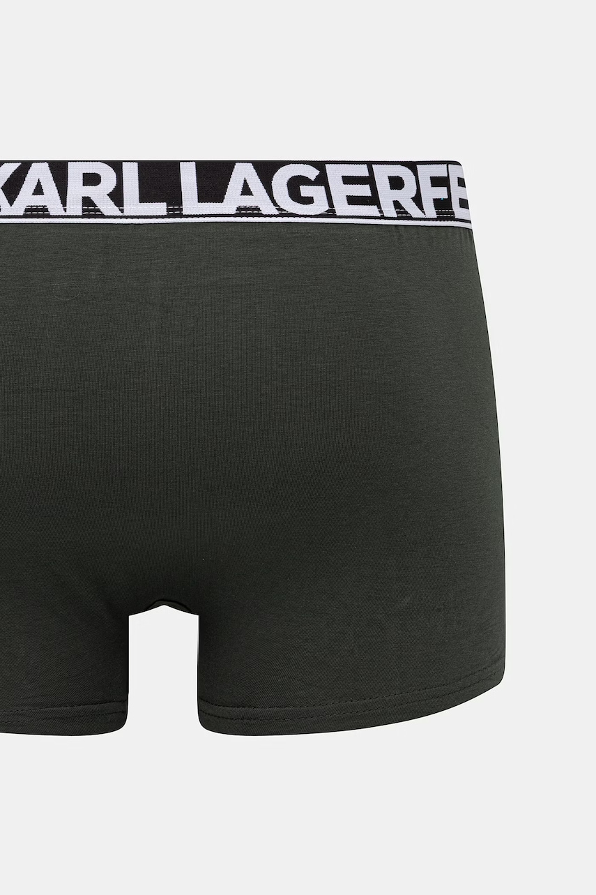 Karl Lagerfeld boxerky pánske bavlnené s elastanom 3-pack