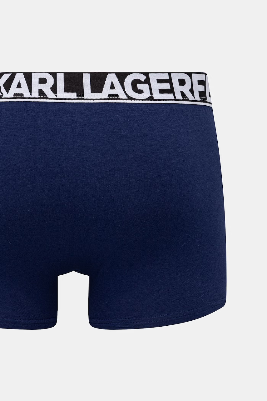 Karl Lagerfeld boxerky pánske bavlnené s elastanom 3-pack