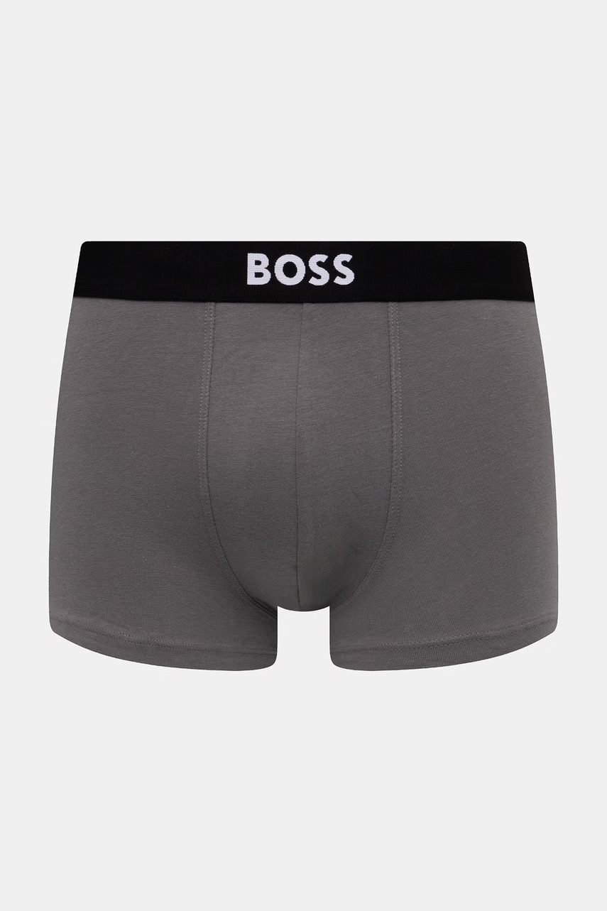 BOSS boxerky pánske bavlnené Trunk 3P BOSS ONE D 3-pak