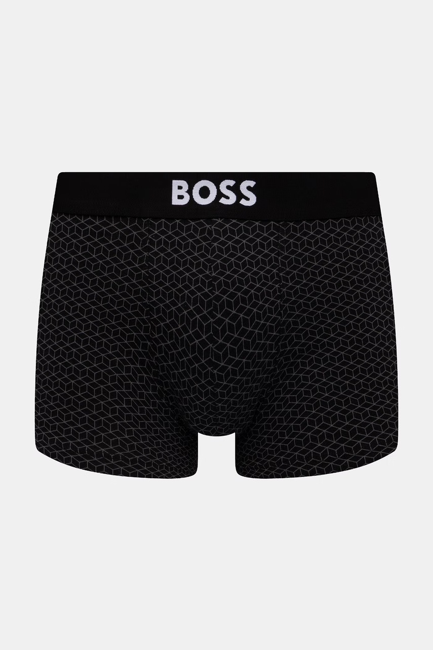 BOSS boxerky pánske bavlnené Trunk 3P BOSS ONE D 3-pak