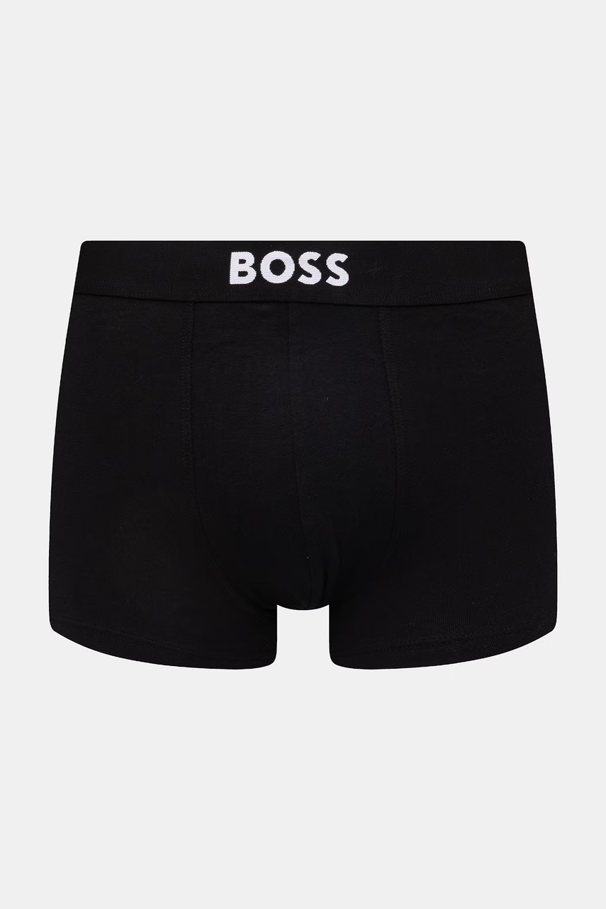 BOSS boxerky pánske bavlnené Trunk 3P BOSS ONE D 3-pak