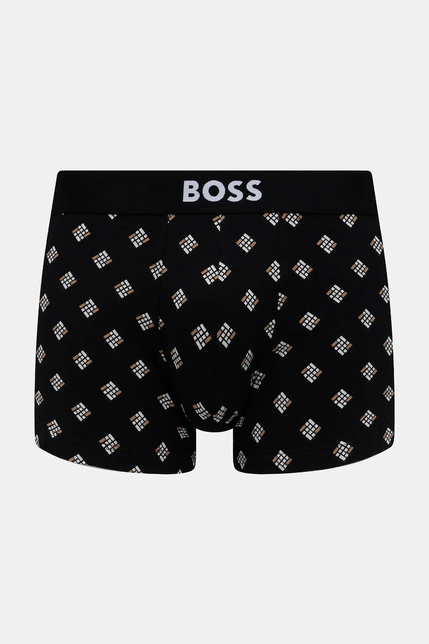 BOSS boxerky bavlnené Trunk 3P BOSS ONE D 3-pak